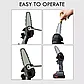 Мини аккумуляторная цепная пила Mini electric chainsaw, фото 4