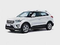 Защита переднего бампера d63 секция-d42 дуга black Hyundai Creta 2016-2020