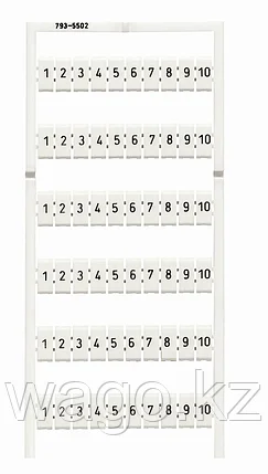 Маркировка WMB MULTI 1-10 для шир. 5-17.5мм WAGO 793-5502, фото 2