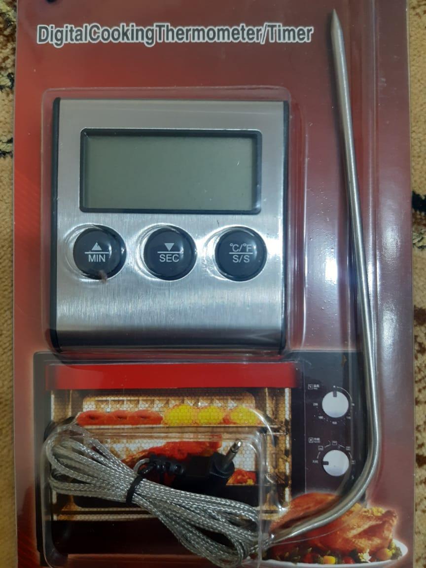 Термометр с выносным щупом и звуковой сигнализацией