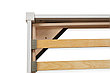 Кровать Bauhaus 180х200 см, бодега светлый, фото 4