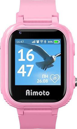 Детские умные с GPS и 4G часы Aimoto Pro2 розовые, фото 3
