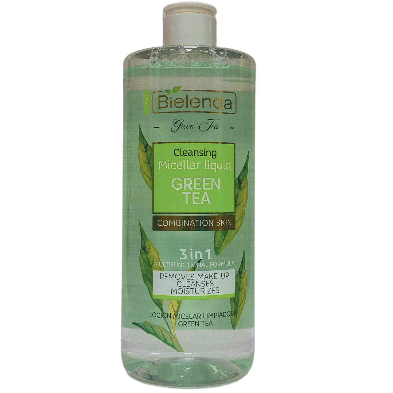 Мицеллярная вода Bielenda Green Tea 3 in 1, 500мл - фото 1 - id-p105420782