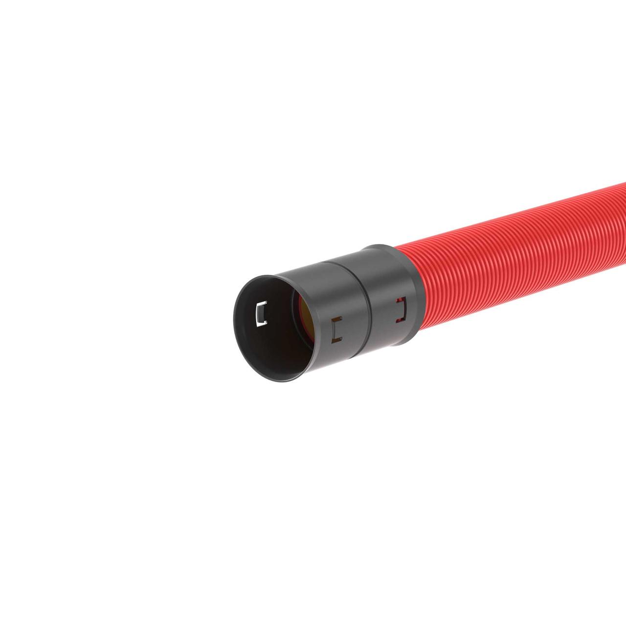 Труба гофрированная двустенная ПНД жесткая для кабельной канализации д.125мм, SN12, 1030Н, 6м, цвет красный - фото 2 - id-p105422667