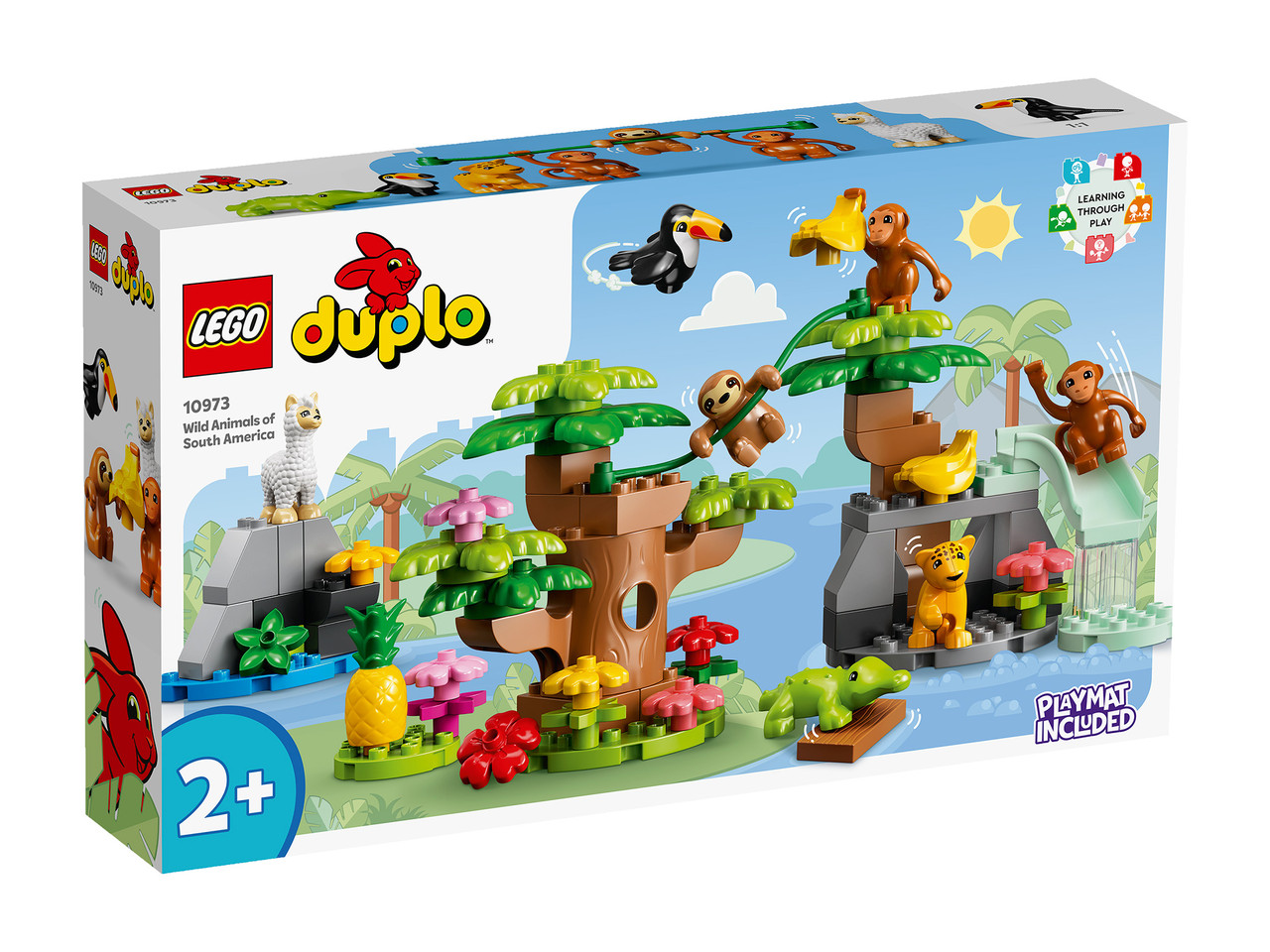 LEGO DUPLO 10973 Дикие животные Южной Америки, конструктор ЛЕГО - фото 2 - id-p105422999