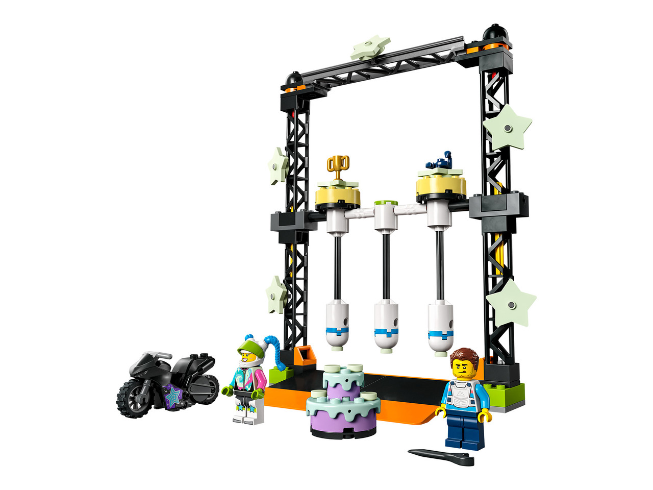 LEGO City 60341 Трюковое испытание «Нокдаун», конструктор ЛЕГО - фото 5 - id-p105423499