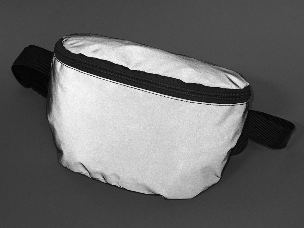 Светоотражающая сумка на пояс Reflector, серебристый - фото 4 - id-p76910187