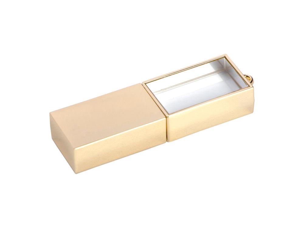 USB-флешка на 32 ГБ, золото - фото 1 - id-p105433669