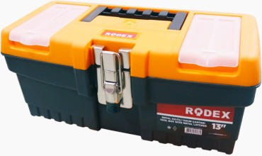 Rodex ящик OTCM013 32x15. 5x13.9 см черный, оранжевый