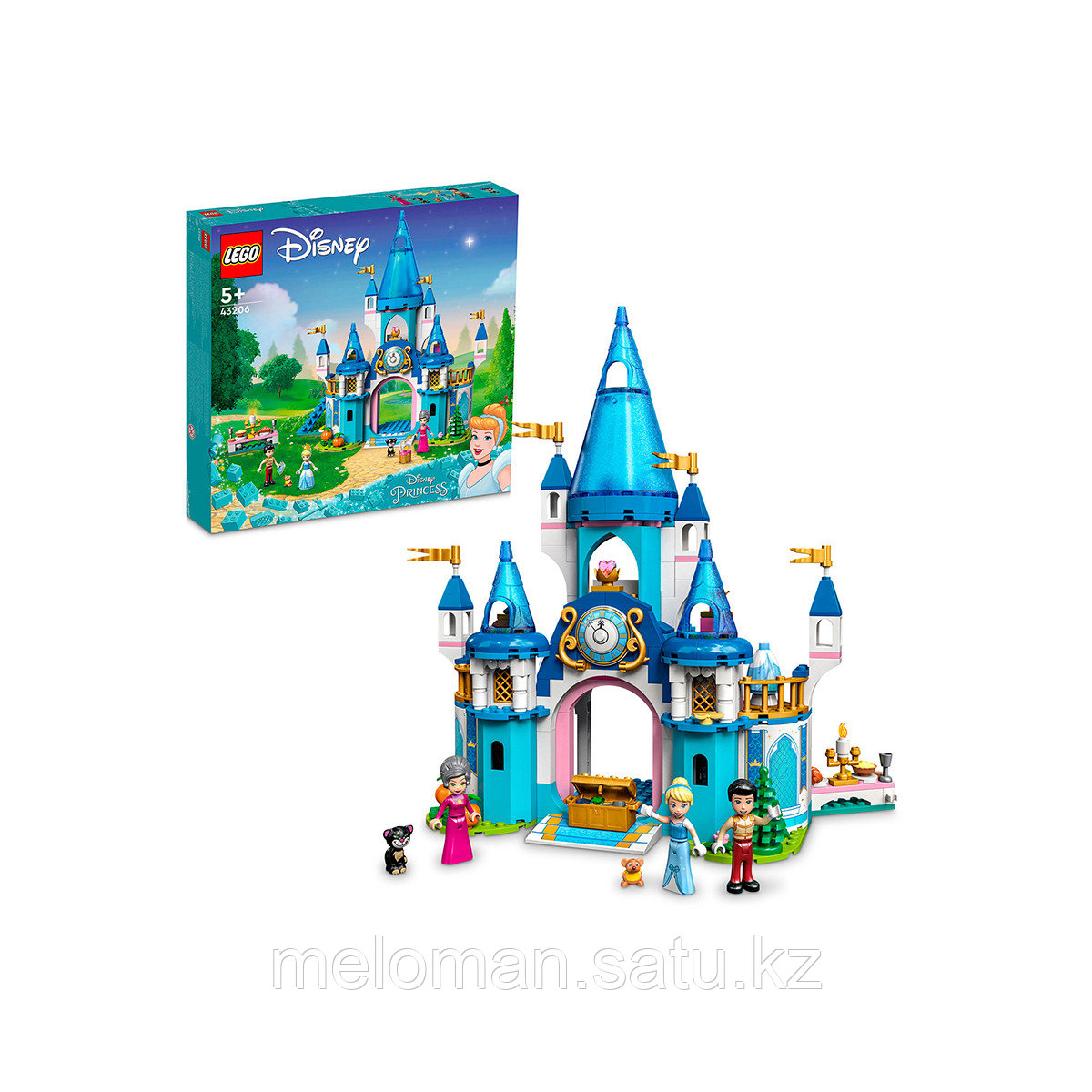 LEGO: Замок Золушки и Прекрасного Принца Disney Princess 43206 - фото 4 - id-p105435036