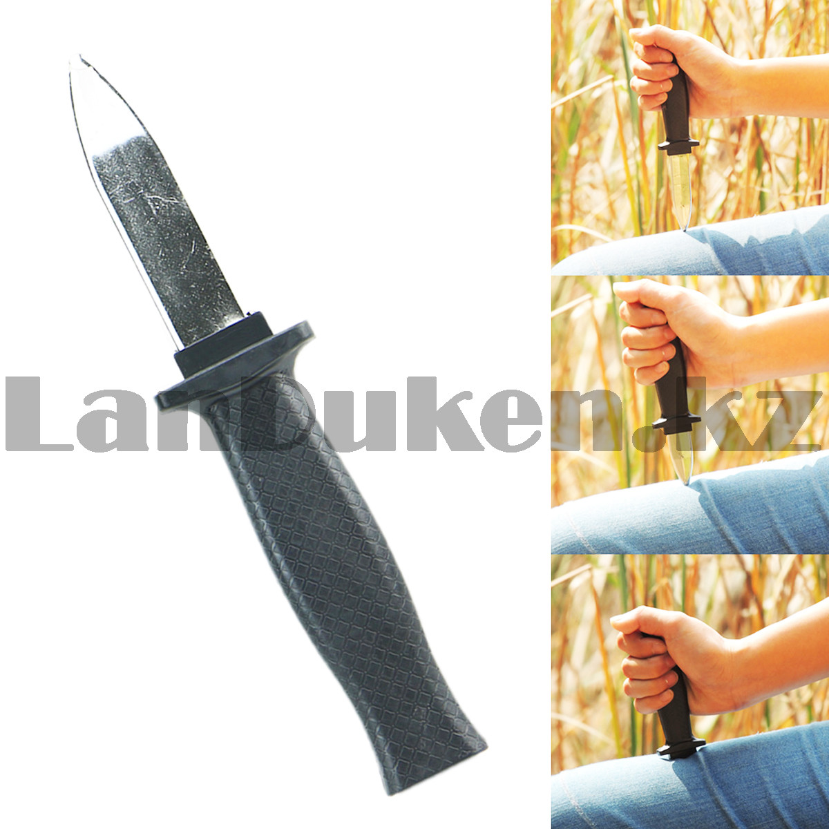 Нож обманка (бутафория) пластиковый 19 см - фото 2 - id-p105435152