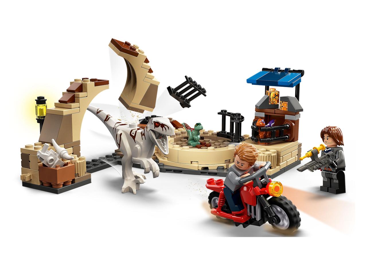 LEGO Jurassic World 76945 Атроцираптор: погоня на мотоцикле, конструктор ЛЕГО - фото 4 - id-p105435415