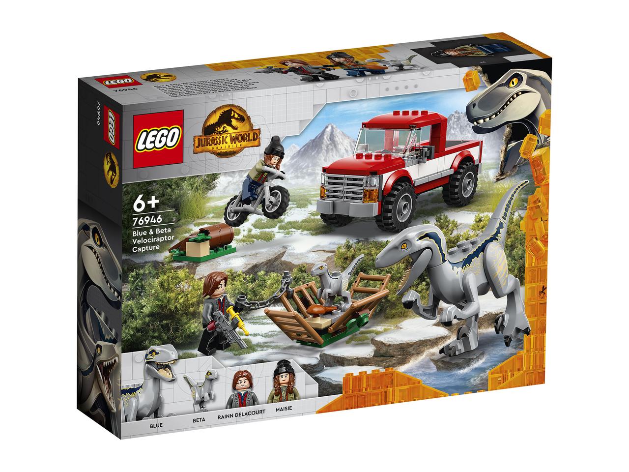 LEGO Jurassic World 76946 Блу и поимка бета-велоцираптора, конструктор ЛЕГО - фото 2 - id-p105435556