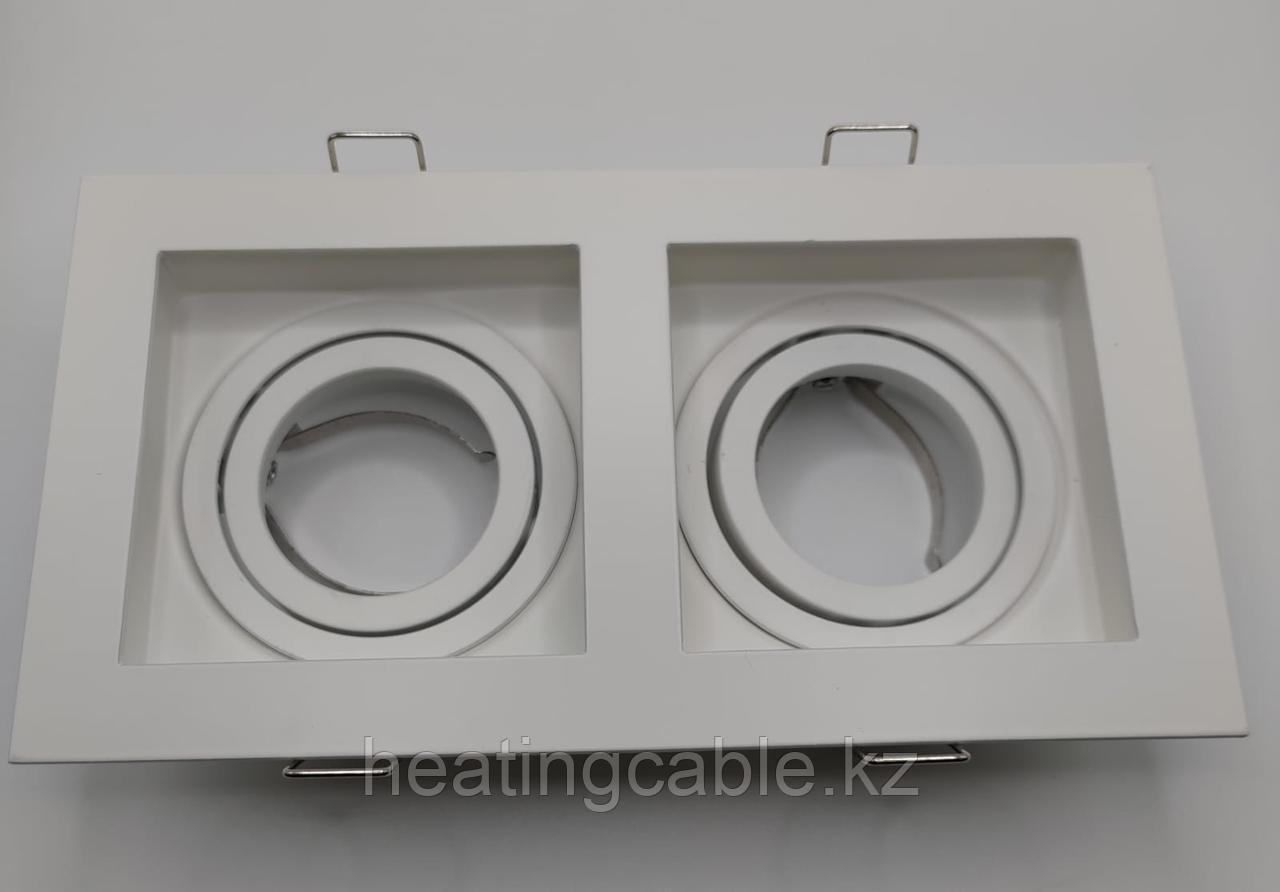 Точечный спот Horoz Electric Petunya-2 белая