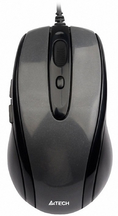 Мышь A4Tech N-708X черный, фото 1