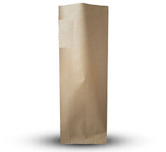 Пакет бумажный с центральным швом (двухшовный) Гладкая бумага 60 г/м2