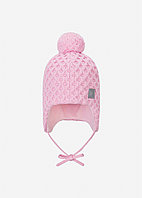 Зимняя шапка для девочки, розовый