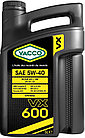 Моторное масло YACCO VX SAE 600 5W40 5л