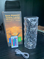 Настольная USB лампа - ночник Rose Diamond table lamp