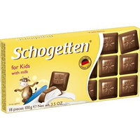 Schogetten шоколад молочный с молочной начинкой, 100 гр