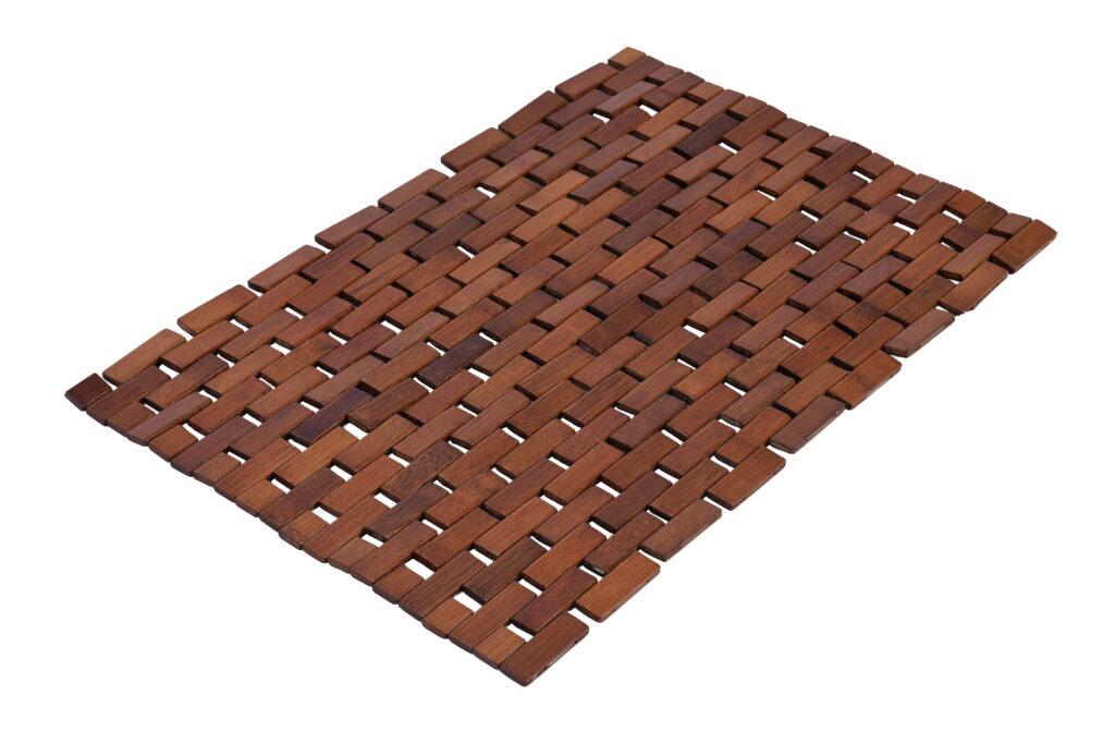 Коврик BISK для ванной комнаты бамбуковый 42x60x0,6см 07917. Польша