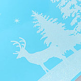 Набор декоративных наклеек "Зимняя история" 30х38 см, набор 2шт, фото 2