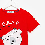 Пижама для девочки новогодняя KAFTAN "Bear", размер 28 (86-92), фото 9