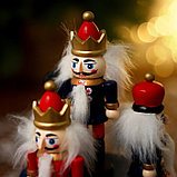 Новогодний сувенир «Карусель щелкунчики» 11 × 11 × 19 см, МИКС, фото 3