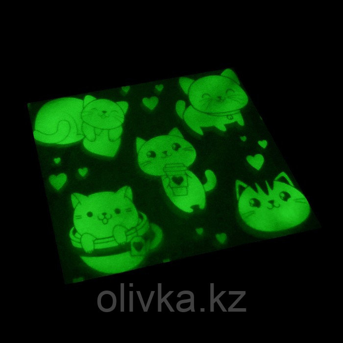 Набор для рисования светом «Котёнок», формат А5 - фото 3 - id-p105450040
