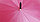 Зонтик трость женский розовый полуавтомат, фото 3