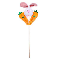 Мягкая игрушка-топпер «Кролик», цвета МИКС