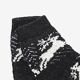 Носки детские шерстяные «Олени», цвет чёрный, размер 16, фото 2