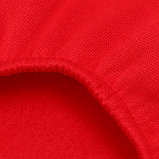 Новогодний костюм "Снегурочка" для собак, размер L, красный (ДС 34, ОШ 30, ОГ 44 см), фото 9