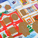 Книжка со скретч слоем и многоразовыми наклейками «Новогодние загадки», фото 7