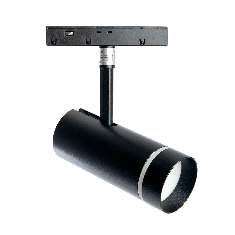 Светильник светодиодный Feron MGN304 трековый низковольтный 10W, 800 Lm, 4000К, 90 градусов, черный, фото 1