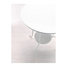Придиванный столик ЛИНДВЕД белый, 50x68 см ИКЕА, IKEA, фото 3