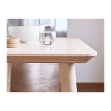 Журнальный стол ЛИСАБО ясеневый шпон ИКЕА, IKEA, фото 3