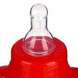 Бутылочка для кормления «Новогодний Мишка» 250 мл цилиндр, подарочная упаковка, с ручками, фото 5