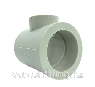 ППР серый тройник 40 х 20 х 40 сантехмонтаж, фото 1