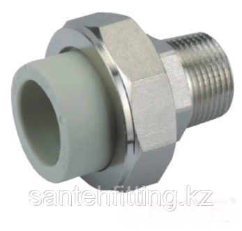 ППР серый американка 32 х 1 н.р. сантехмонтаж, фото 1