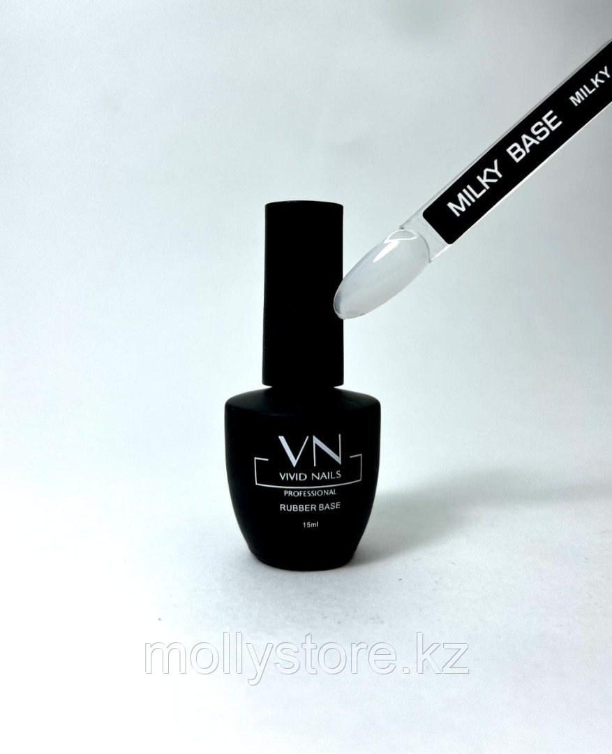 Vividnails базовое покрытие Milky 037 молочный 15 мл