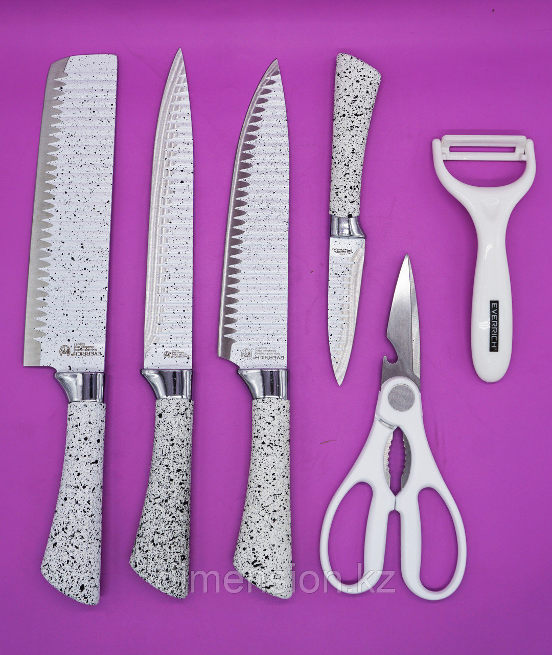 Набор кухонных керамических ножей 6 предметов