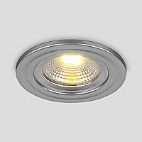 9902 LED / Светильник встраиваемый 3W COB SL серебро