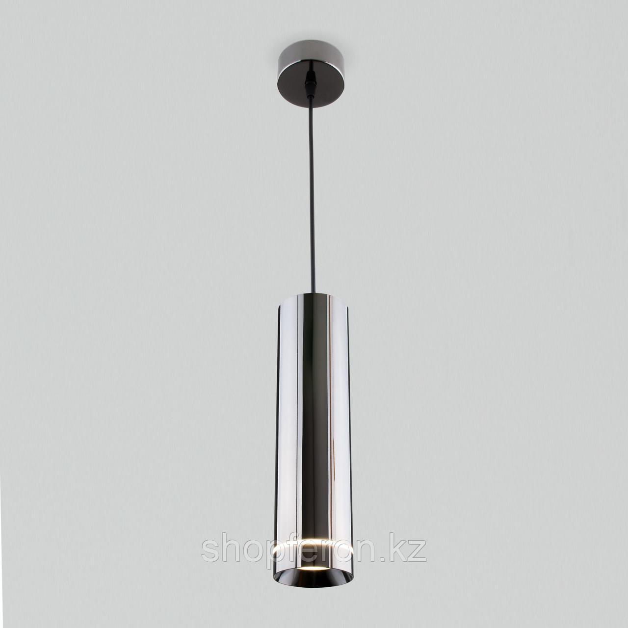 DLR023 12W 4200K / Подвесной светодиодный светильник Черный жемчуг