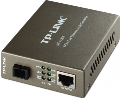 Оптический медиаконвертер WDM Tp-Link MC111CS 100BASE-TX to 100BASE-FX Single mode SC fiber Converter,