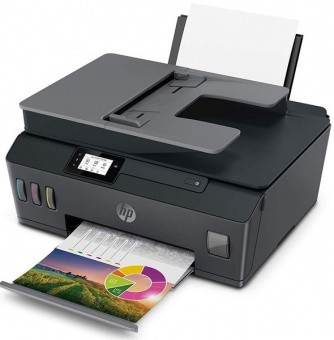 МФУ HP 4SB24A Smart Tank 530 Wireless AiO Printer (A4) ,Color Ink Printer-Scanner-Copier, 1200 dpi, 11-5 ppm, - фото 1 - id-p105483923