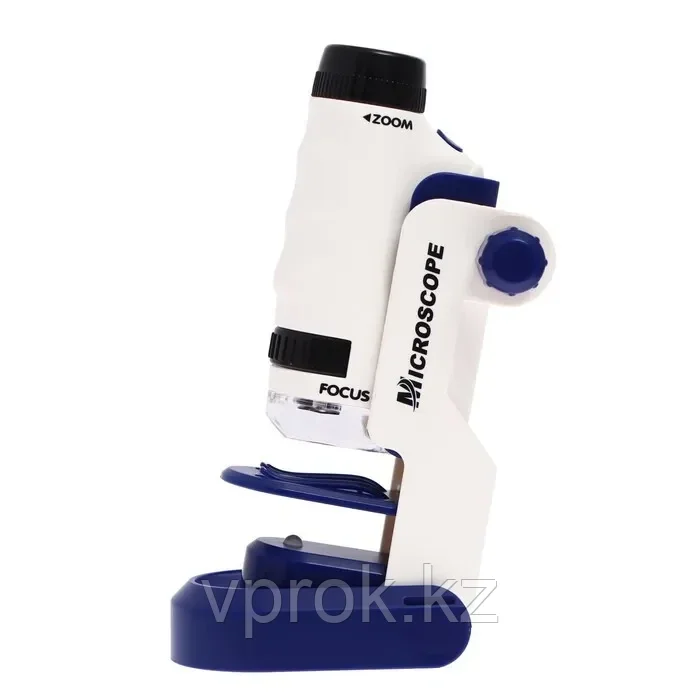 Микроскоп детский с двойной подсветкой Scientific Microscope x120 - фото 7 - id-p105484256