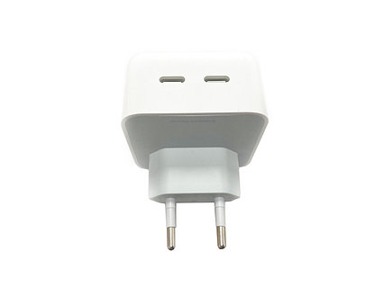 Блок питания Apple USB-C Dual Charge 35W для iPhone 13, iPhone 14, Macbook Air и др.