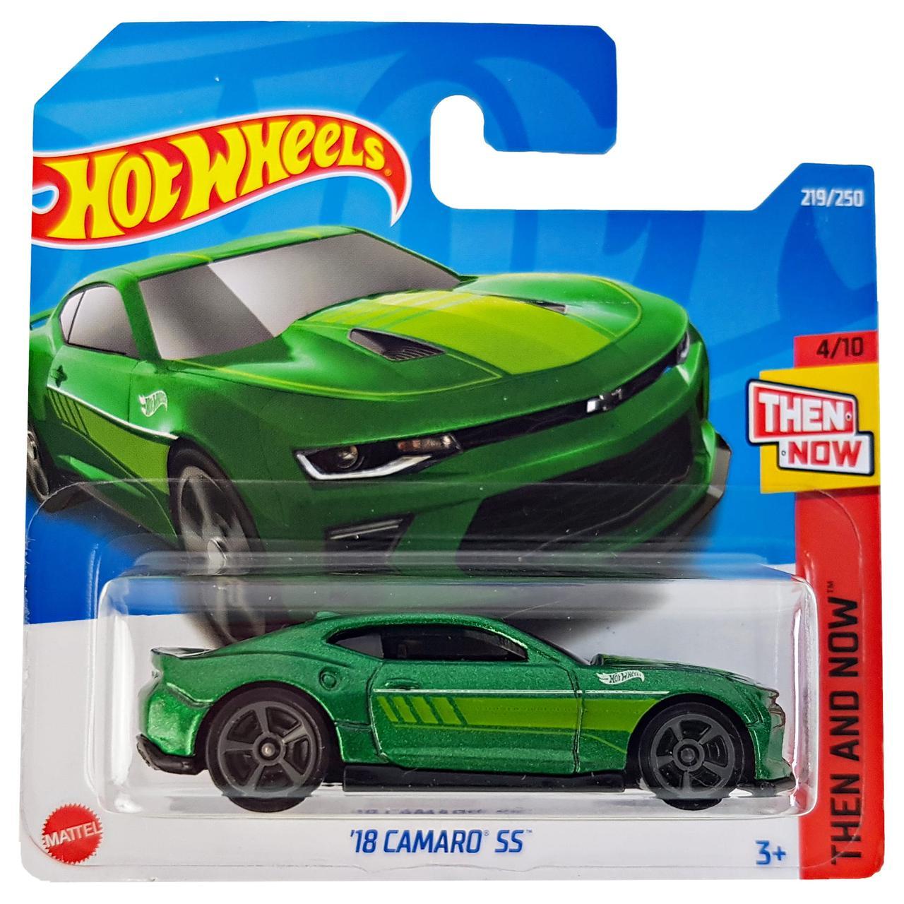 Hot Wheels Модель Camaro SS, темно зелёный - фото 1 - id-p105435951