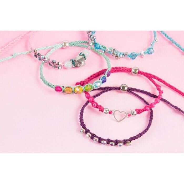 Набор для творчества Make It Real Браслеты с бусинами Rainbow Bling Bracelets